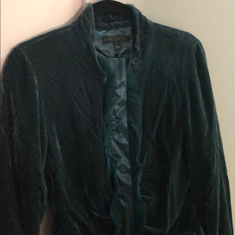 Velvet jacket - Picture 2 of 8